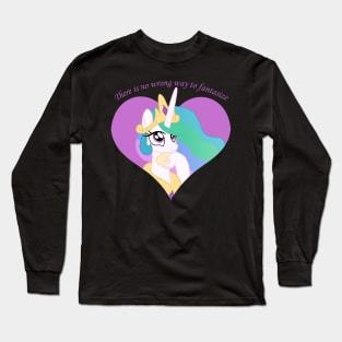 Princess Celestia Fantasize Long Sleeve T-Shirt